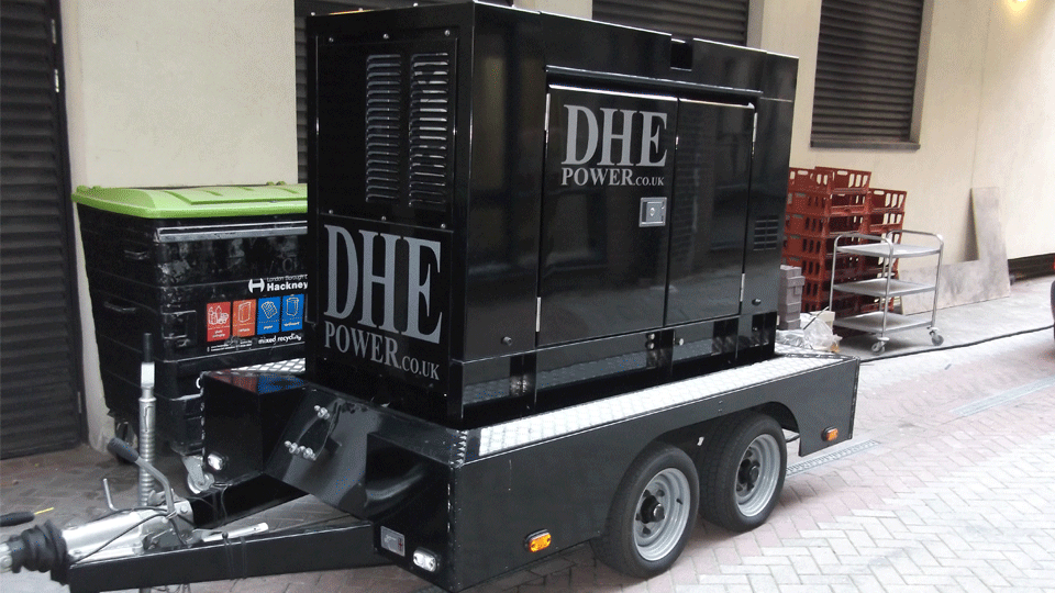 Cheshire Stage Hire 40KVA Generator