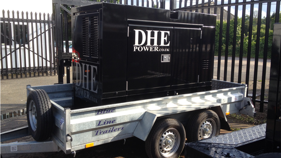 Cheshire Stage Hire 60KVA Generator