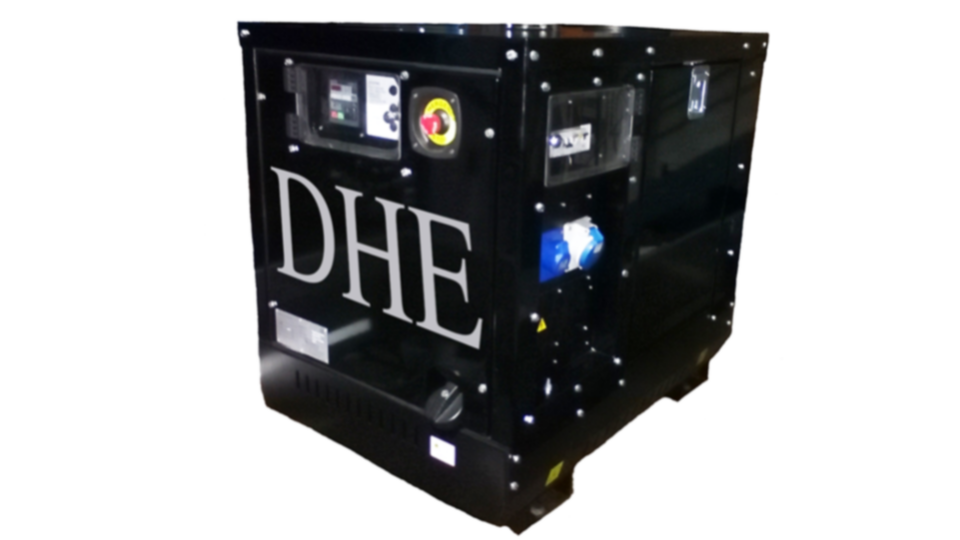 Cheshire Stage Hire 8KVA Ultra Silent Road Towable Diesel Generator